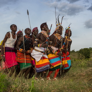 Suguta Marma - Dancing Samburu morans